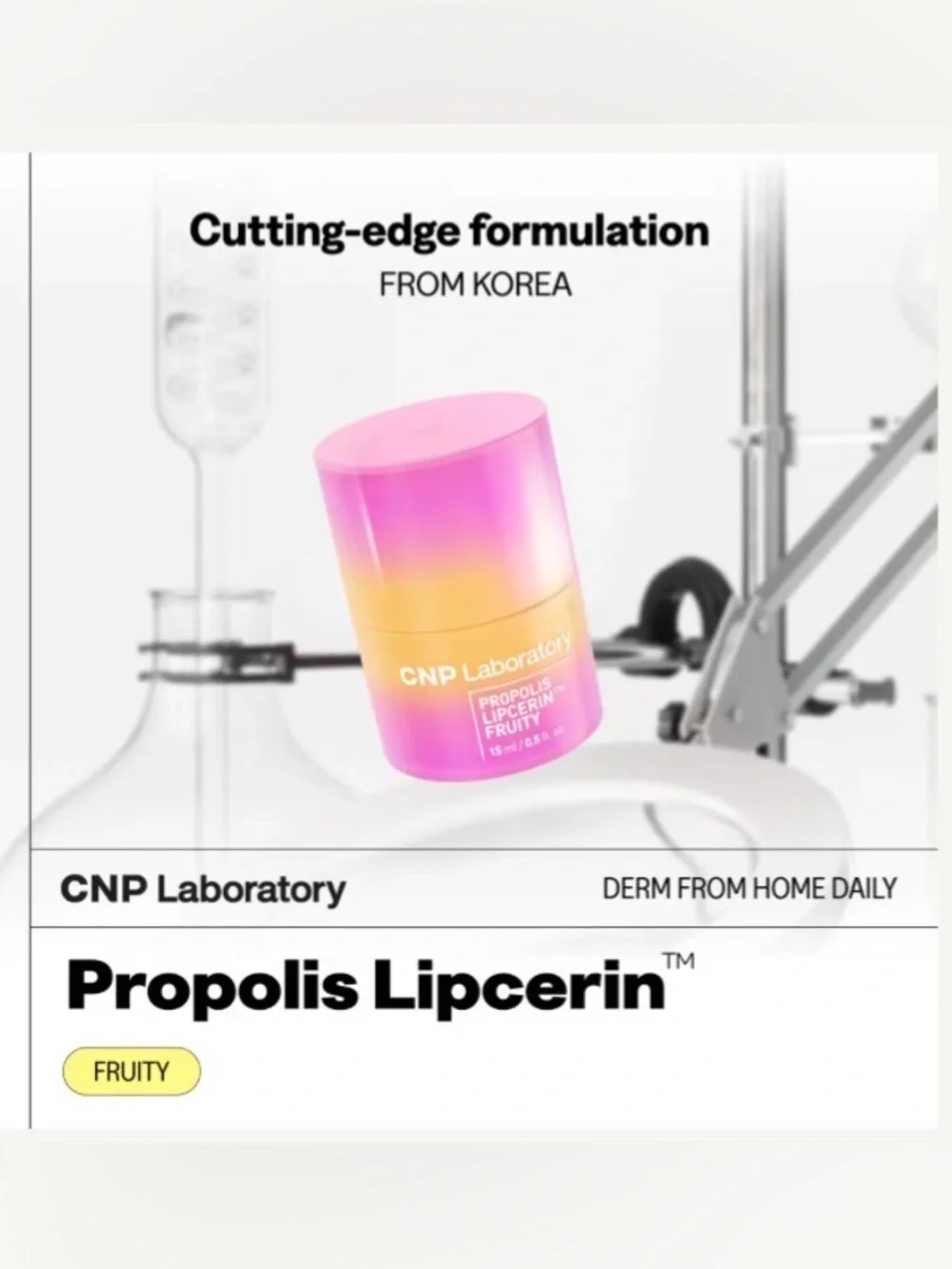 CNP LABORATORY Propolis Lipcerin Fruity Moisturizing Balm — Pink & Peach